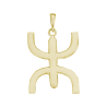 Pendentif Berbère plaqué or - 39 MM - La Petite Française