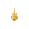 Pendentif noisette plaqué or - La Petite Française