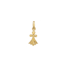 Pendentif hermine plaqué Or - 19 MM - La Petite Française