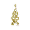Pendentif Tiki Polynésien plaqué or - La Petite Française