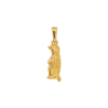 Pendentif marmotte plaqué or - La Petite Française