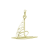 Pendentif planche à voile plaqué or - La Petite Française