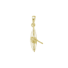 Pendentif canoë C1 plaqué or - La Petite Française