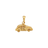 Pendentif voiture 2 cv plaqué or - La Petite Française