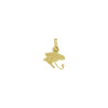 Pendentif oeil d'Horus plaqué or - 15 MM - La Petite Française