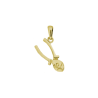 Pendentif pince plaqué Or - La Petite Française