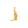 Pendentif marmotte plaqué or - 26 MM - La Petite Française