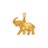 Pendentif éléphant plaqué or - La Petite Française