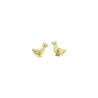 Boucles d'oreilles oies plaqué or - La Petite Française