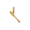 Pendentif ciseau à bois plaqué Or - La Petite Française