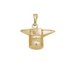 Pendentif enclume plaqué Or - La Petite Française