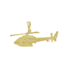 Pendentif hélicoptère Ecureuil plaqué or - La Petite Française