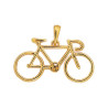 Pendentif vélo plaqué Or - La Petite Française