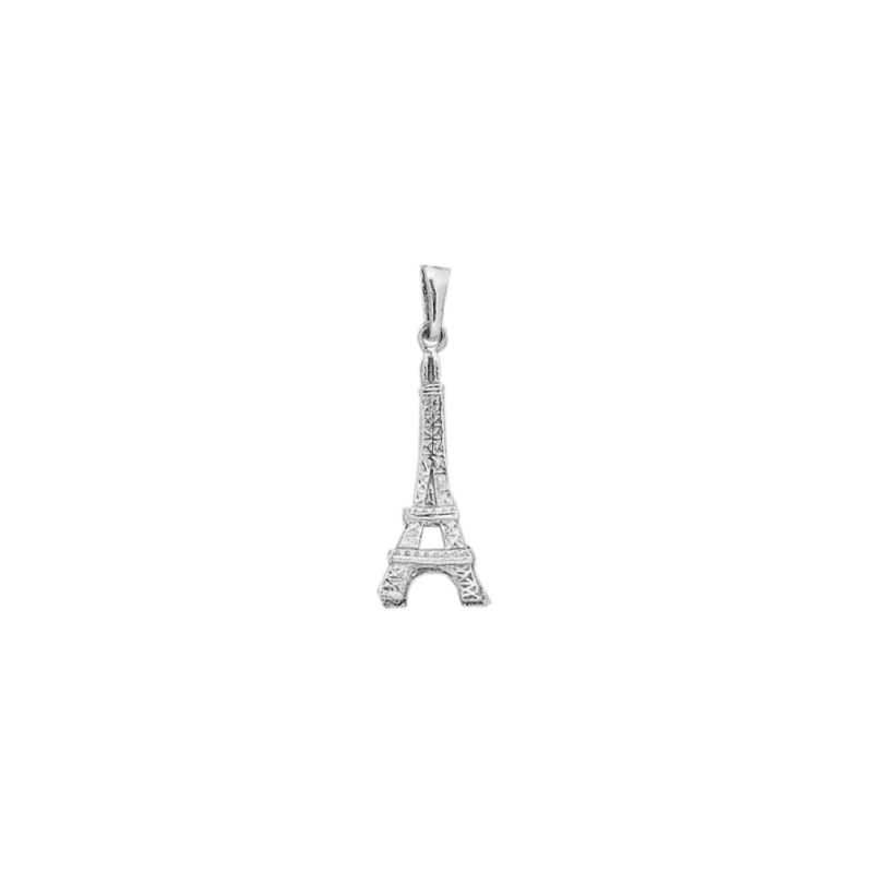 Pendentif tour Eiffel argent - 35 MM - La Petite Française