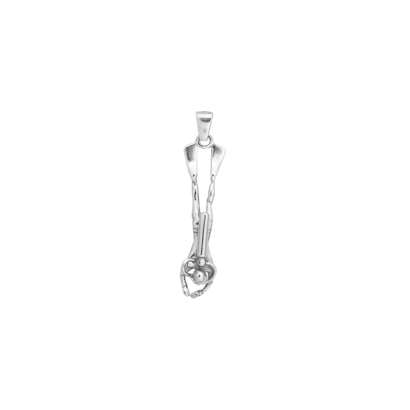 Pendentif plongeur argent GM - La Petite Française Pendentif plongeur argent GM - La Petite Française