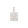 Pendentif Berbère plaque argent - 26 MM - La Petite Française
