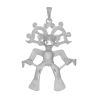 Pendentif Dieu Inca Tlaloc argent - La Petite Française