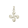 Croix Basque argent - La Petite Française