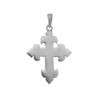 Croix fleur de Lys large argent - 30 MM - La Petite Française