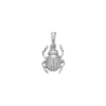 Pendentif scarabée argent - 20 MM - La Petite Française