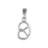 Pendentif Bretzel PM argent - La Petite Française