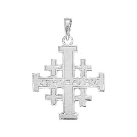 Croix de Jérusalem argent - La Petite Française