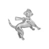 Pendentif chien Labrador argent - 21 MM - La Petite Française