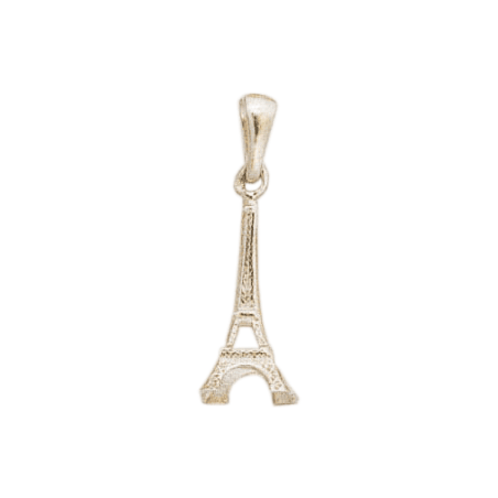 Pendentif tour Eiffel argent - 25 MM - La Petite Française