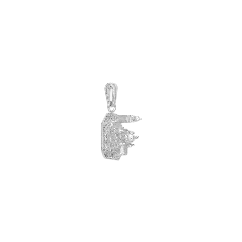 Pendentif Le Sacré-Coeur argent - La Petite Française