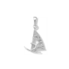 Pendentif planche à voile argent - La Petite Française