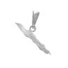 Pendentif carte Nouvelle-Calédonie argent - La Petite Française