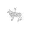 Pendentif loup argent - La Petite Française - La Petite Française
