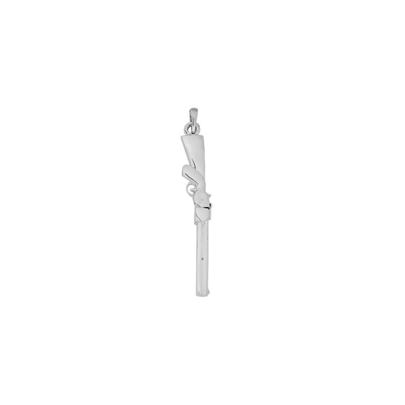 Pendentif fusil argent MM - La Petite Française Pendentif fusil argent MM - La Petite Française