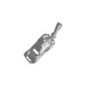 Pendentif voiture coccinelle argent - La Petite Française