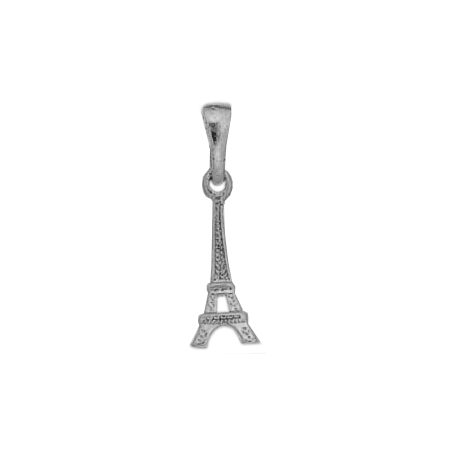 Pendentif tour Eiffel argent - 22 MM - La Petite Française