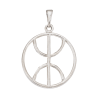 Pendentif Berbère cercle argent - 43 MM - La Petite Française