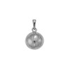 Pendentif ballon de basket-ball argent - La Petite Française