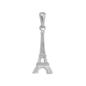 Pendentif tour Eiffel argent - 30 MM - La Petite Française