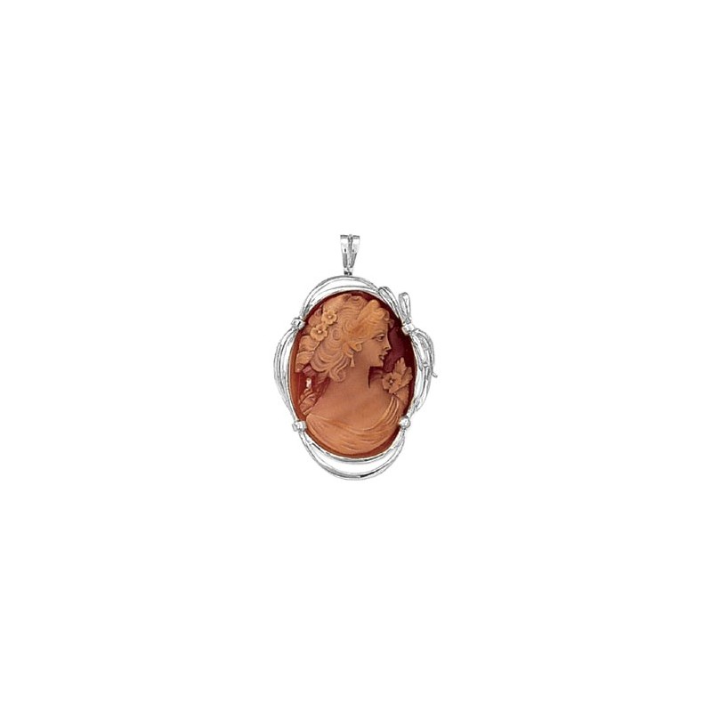 Pendentif camée Marquise argent - La Petite Française Pendentif camée Marquise argent - La Petite Française