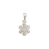 Pendentif flocon de neige argent - La Petite Française