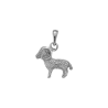Pendentif bélier argent - La Petite Française