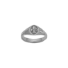 Bague fleur de Lys argent - La Petite Française