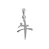 Pendentif signe chinois Buffle argent - La Petite Française