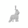 Pendentif chien Briard argent - 31 MM - La Petite Française