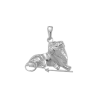 Pendentif lion de Belfort argent - La Petite Française