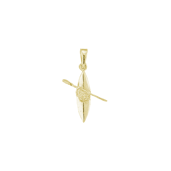 Pendentif kayak Or 9 carats jaune - La Petite Française