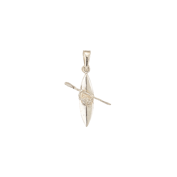 Pendentif kayak Or 9 carats gris - La Petite Française