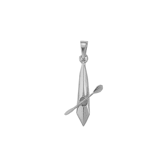 Pendentif kayak Or 9 carats gris - La Petite Française