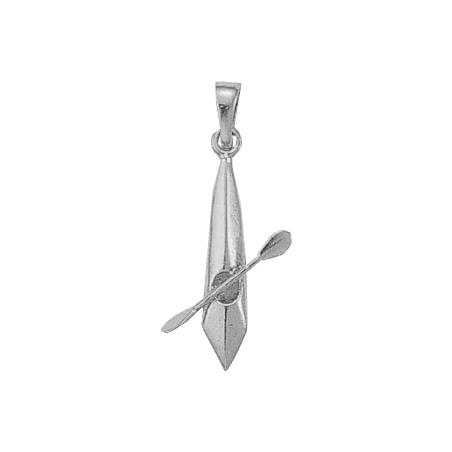 Pendentif kayak Or 9 carats gris - La Petite Française