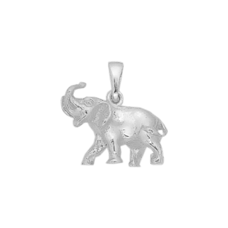 Pendentif éléphant Or 18 carats gris - La Petite Française